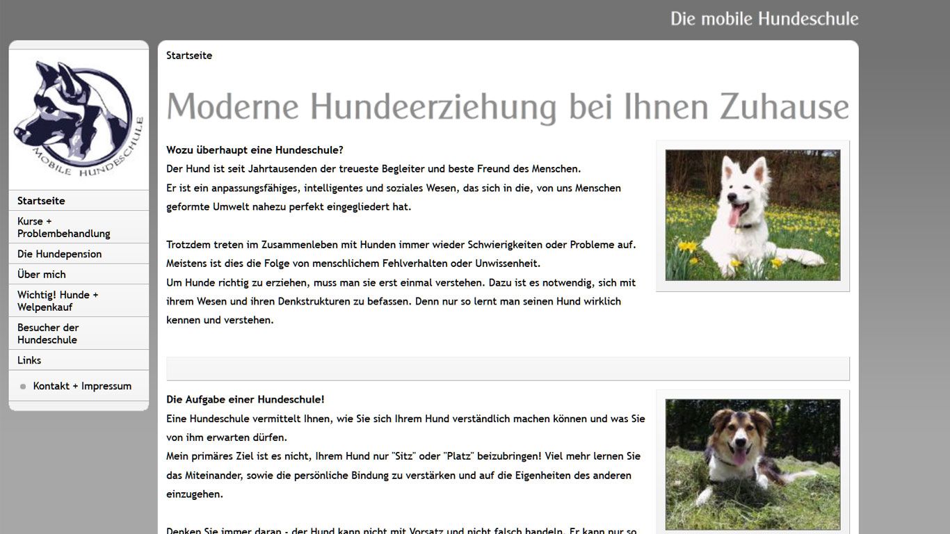 Mobile Hundeschule